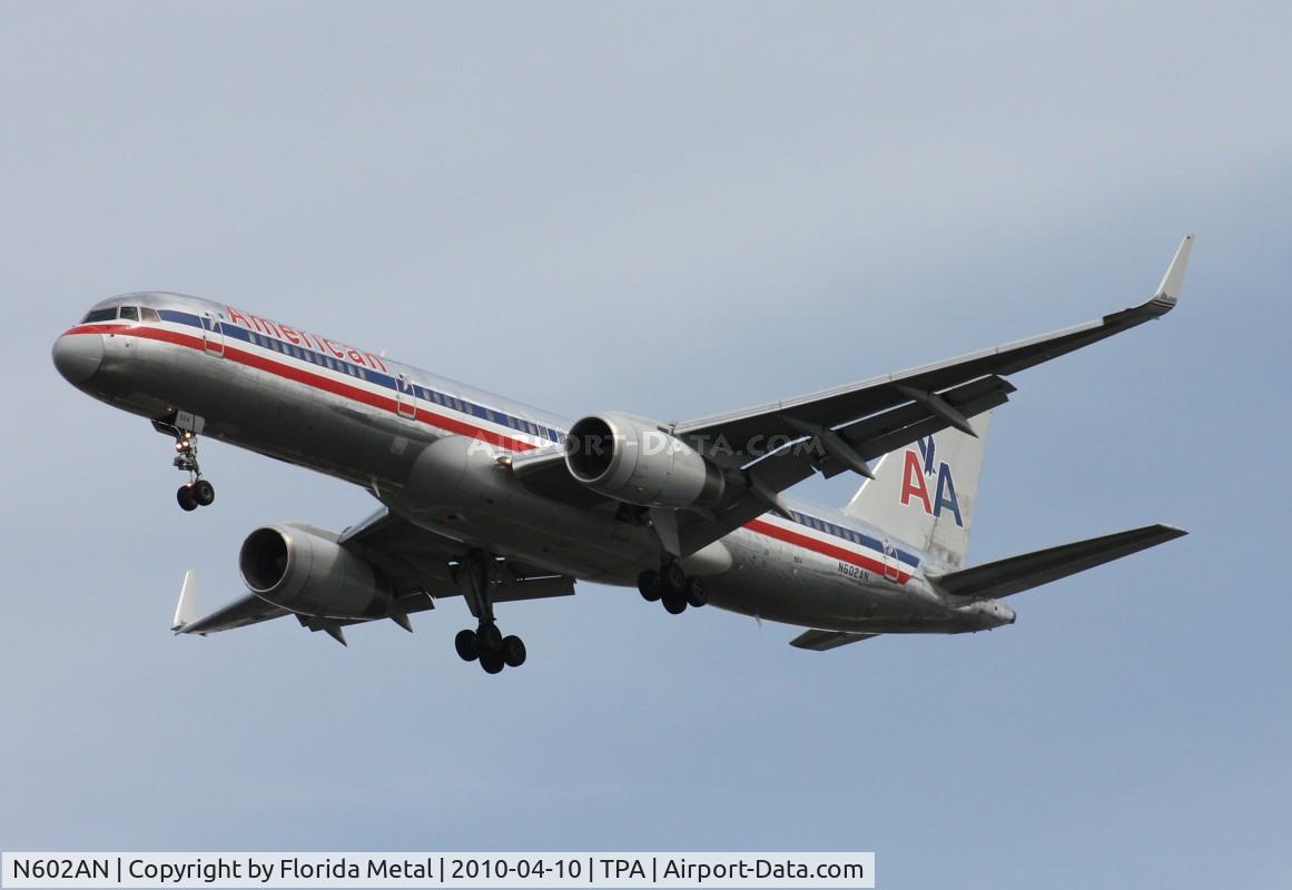 N602AN, 1995 Boeing 757-223 C/N 27053, American 757