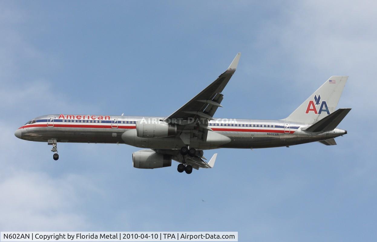 N602AN, 1995 Boeing 757-223 C/N 27053, American 757