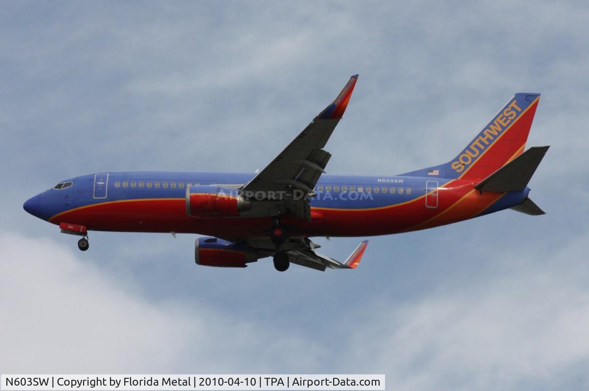 N603SW, 1995 Boeing 737-3H4 C/N 27954, Southwest 737