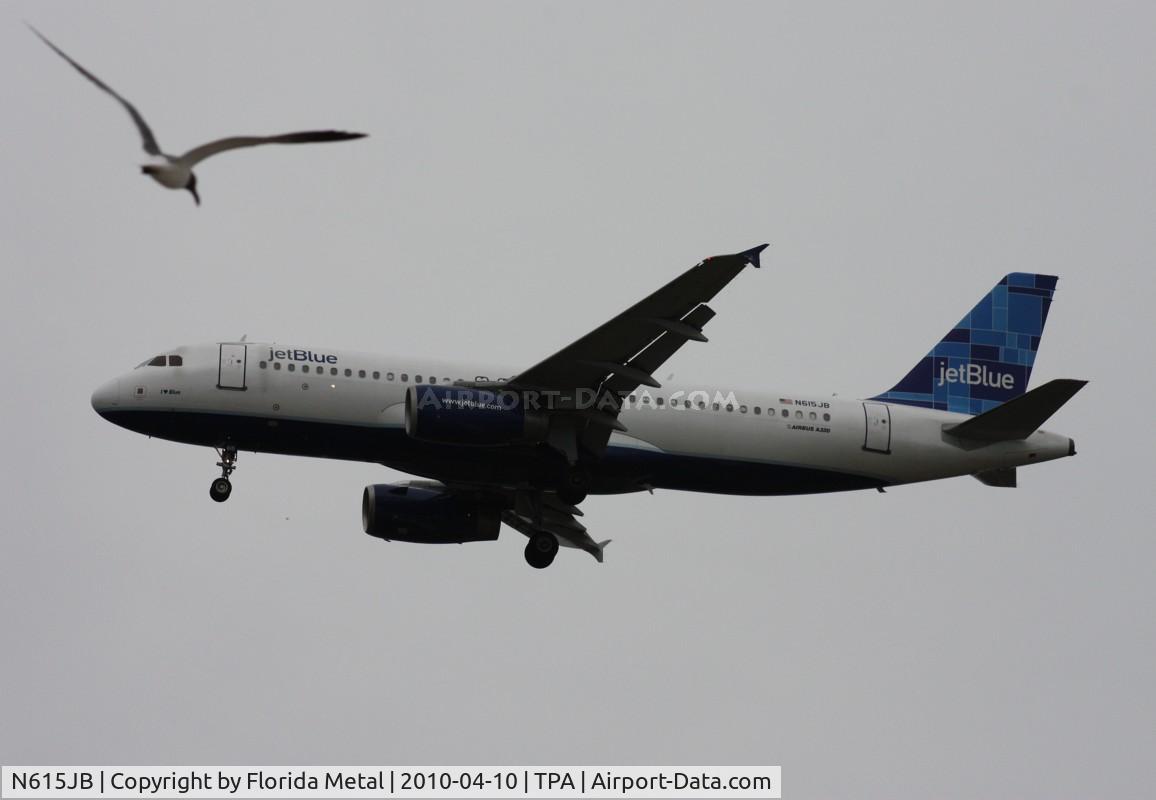 N615JB, 2005 Airbus A320-232 C/N 2461, Jet Blue A320
