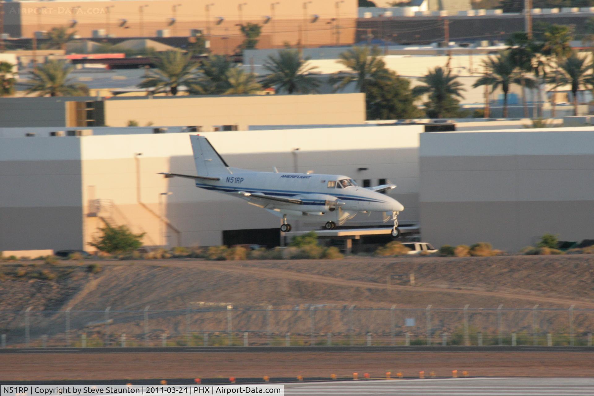 N51RP, 1983 Beech C99 Airliner C/N U-212, Taken at Phoenix Sky Harbor Airport, in March 2011 whilst on an Aeroprint Aviation tour