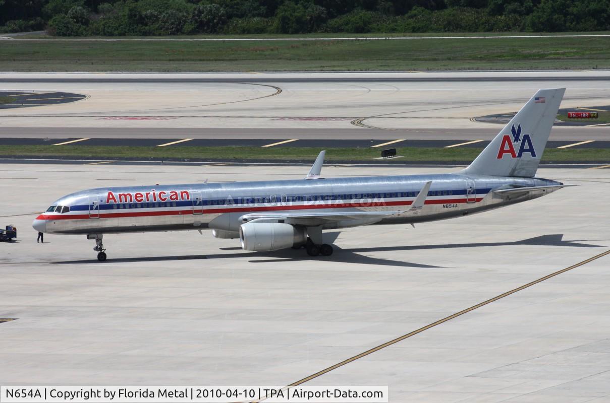 N654A, 1991 Boeing 757-223 C/N 24612, American 757