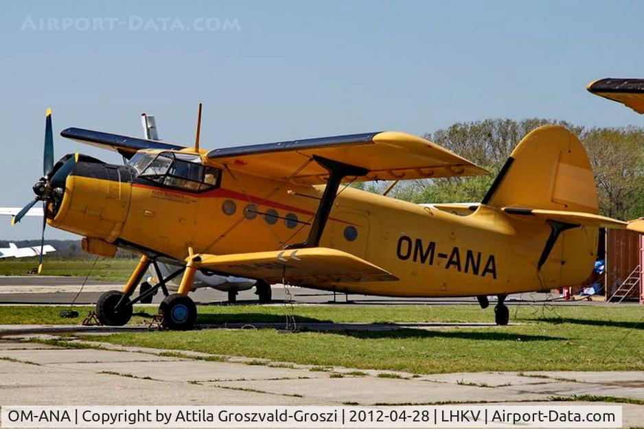 OM-ANA, 1977 PZL-Mielec An-2R C/N 1G176-25, Kaposujlak Airport - Hungary