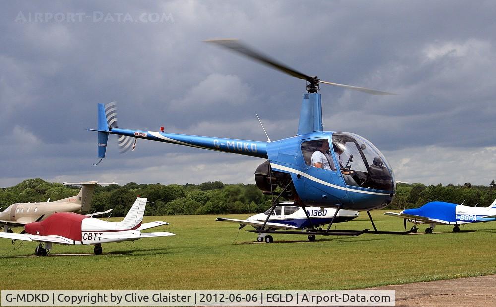 G-MDKD, 1990 Robinson R22 Beta C/N 1247, Once owned to, Sloane Helicopters Ltd in June 1998 and currently with Hrli-Air since May 2012.