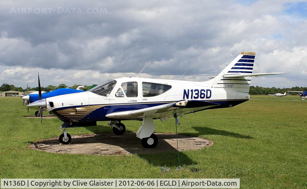 N136D, 1978 Rockwell Commander 114GT C/N 14361, Ex ZS-NBI > N136D - Global Energy Aviation Inc Trustee and is based at Fairoaks (EGTF).