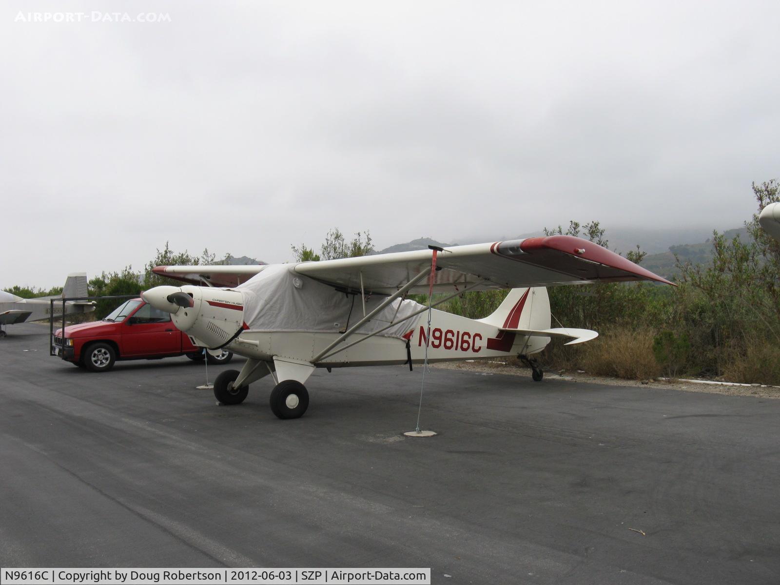 N9616C, 1991 Christen A-1 Husky C/N 1177, 1991 Christen A-1 HUSKY, Lycoming O&VO-360 180 Hp, aileron spades, MT prop, used for banner towing