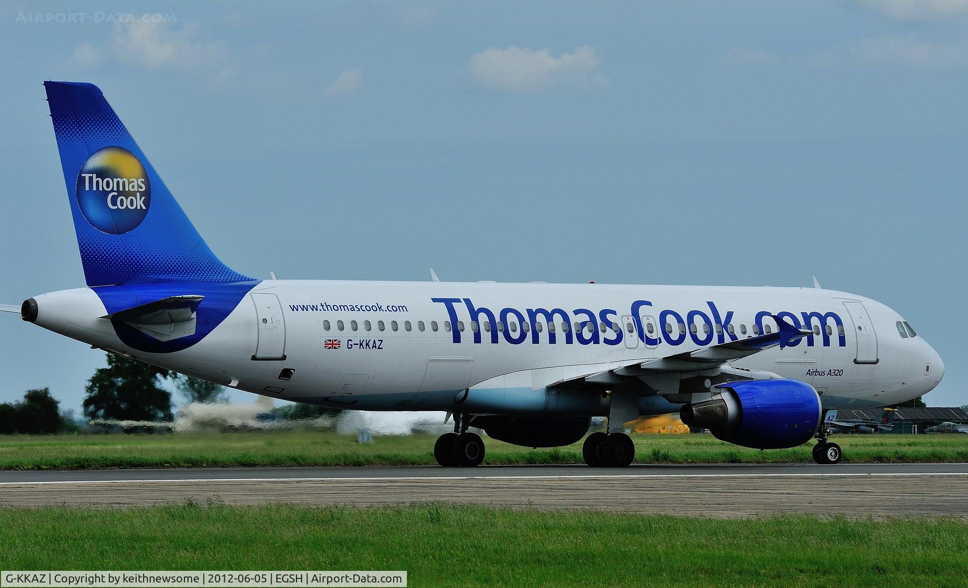 G-KKAZ, 2003 Airbus A320-214 C/N 2003, Thomas Cook Airbus A320-214 c/n 2003.
