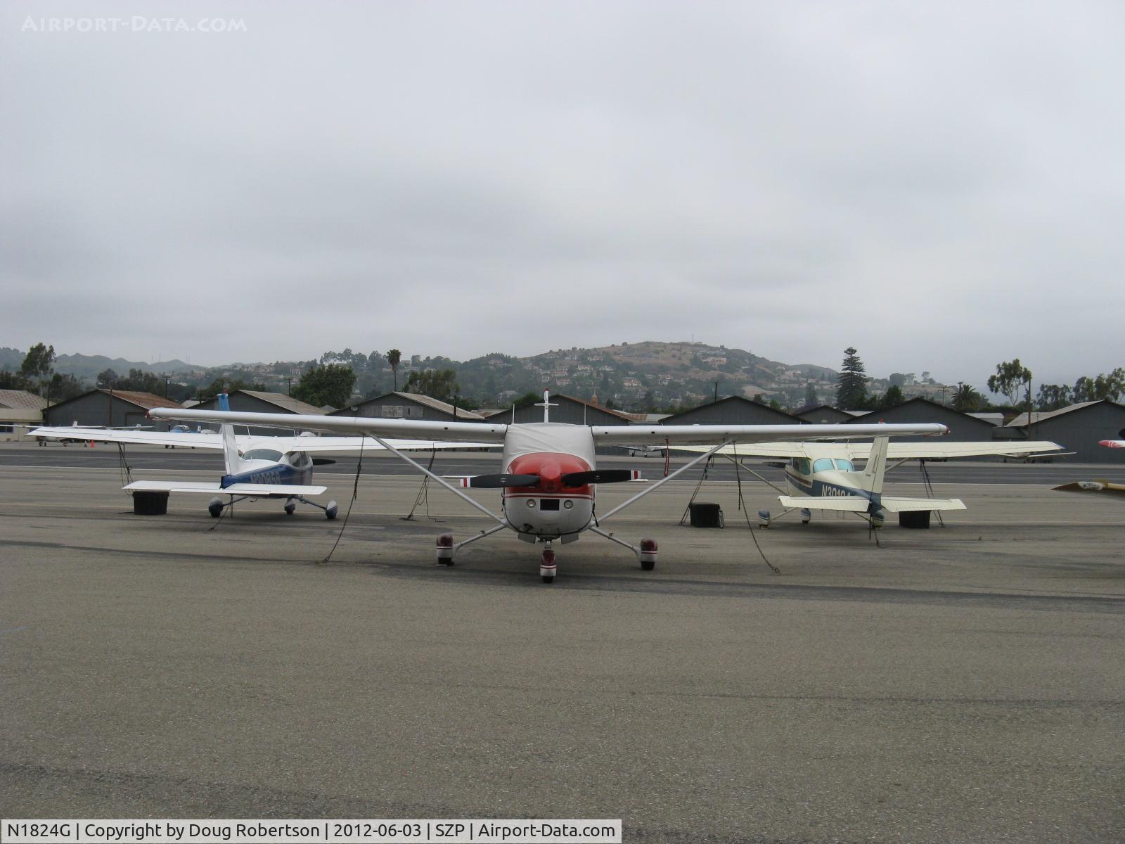 N1824G, 1977 Cessna 182Q Skylane C/N 18265819, 1977 Cessna 182Q SKYLANE, Continental O-470-U 230 Hp