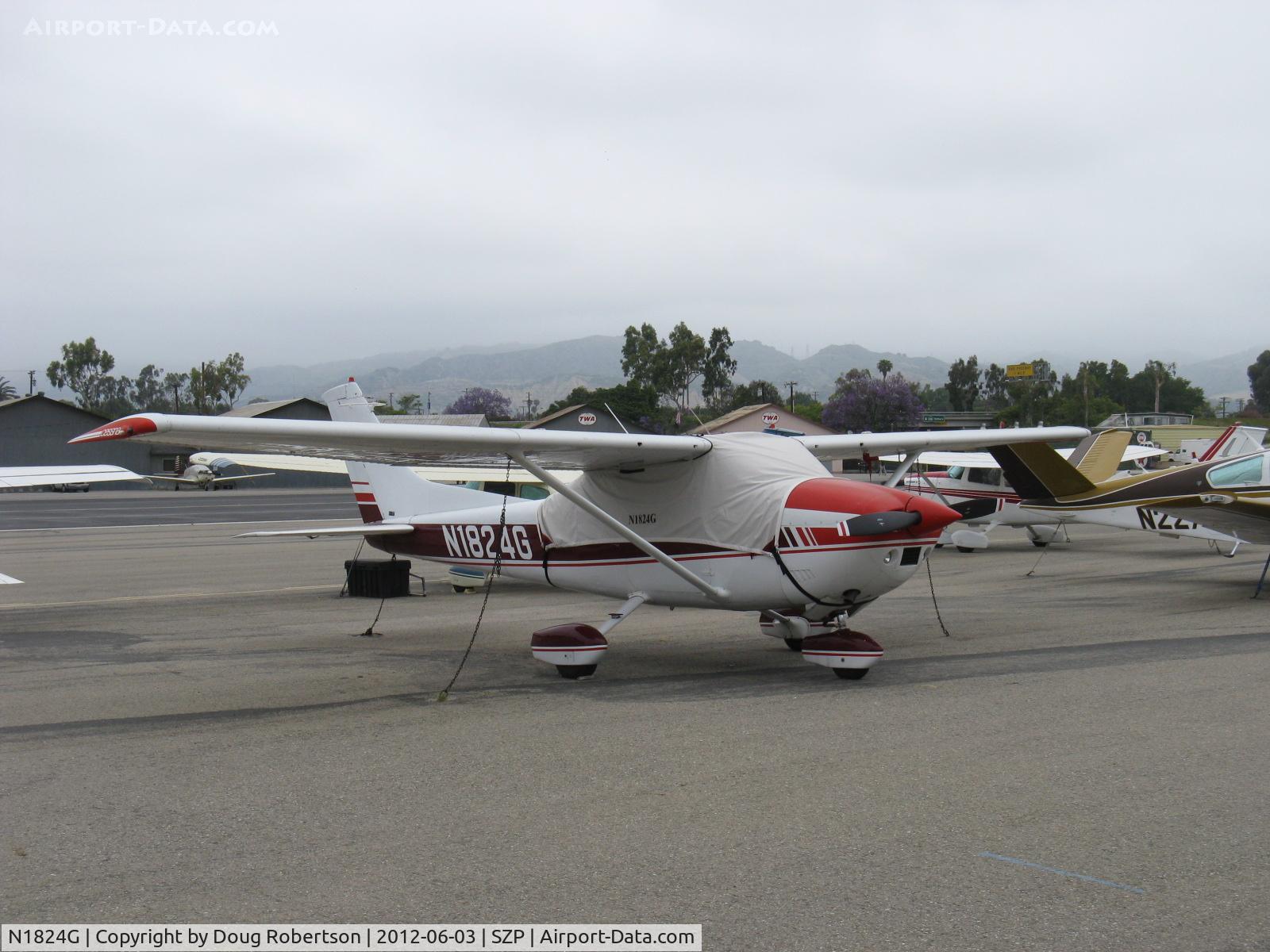 N1824G, 1977 Cessna 182Q Skylane C/N 18265819, 1977 Cessna 182Q SKYLANE, Continental O-470-U 230 Hp