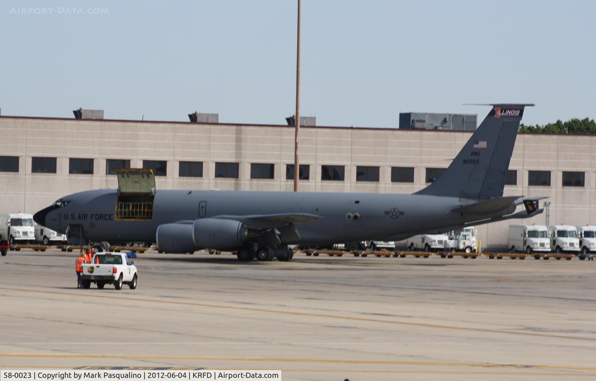 58-0023, 1958 Boeing KC-135R Stratotanker C/N 17768, Boeing KC-135R