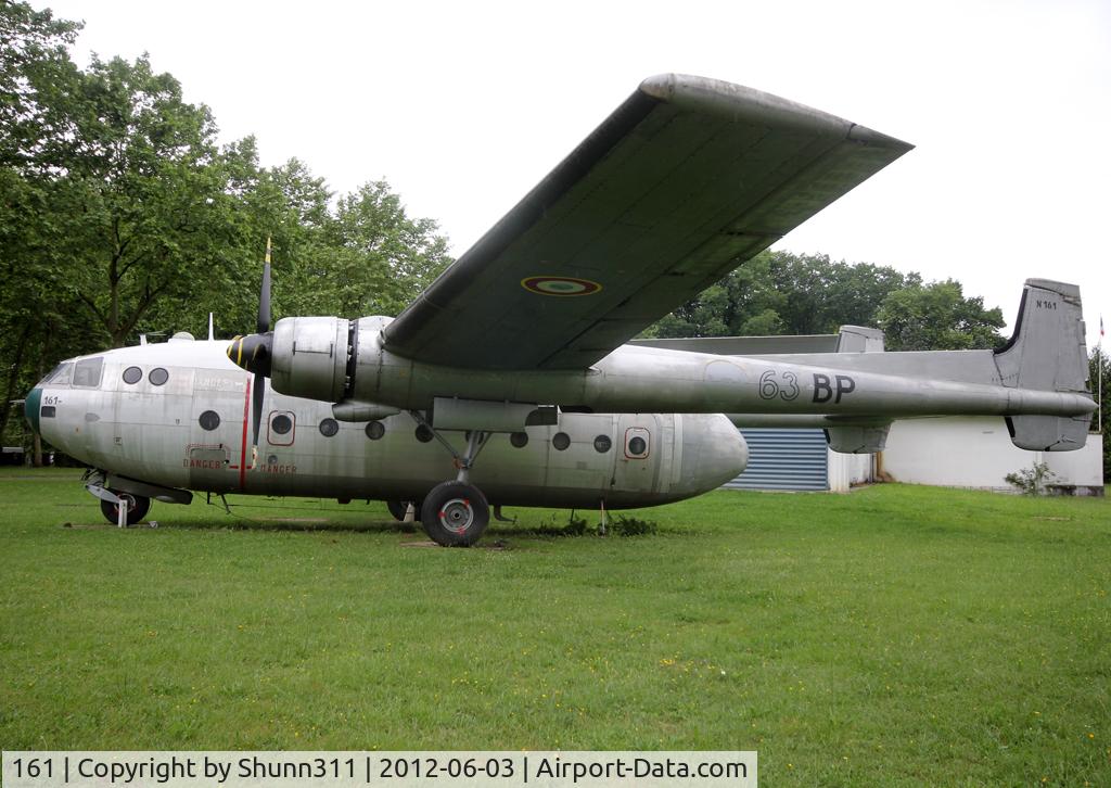 161, Nord N-2501F Noratlas C/N 161, Preserved outside the Paratrooping Museum of Pau in good conditions.