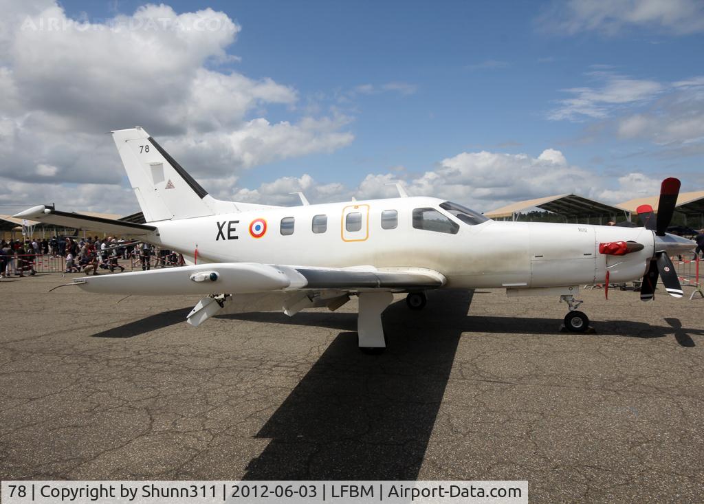 78, Socata TBM-700A C/N 78, Used as a static aircraft during LFBM Open Day 2012