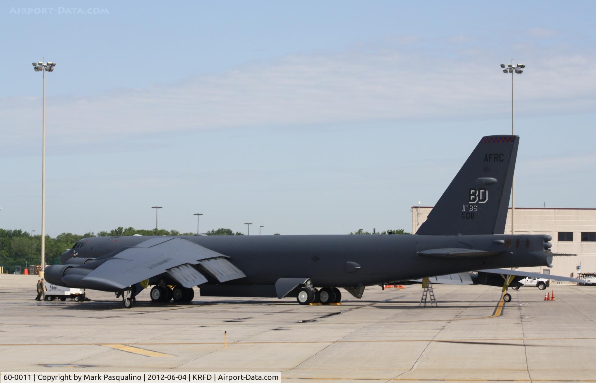 60-0011, 1960 Boeing B-52H Stratofortress C/N 464376, Boeing B-52H