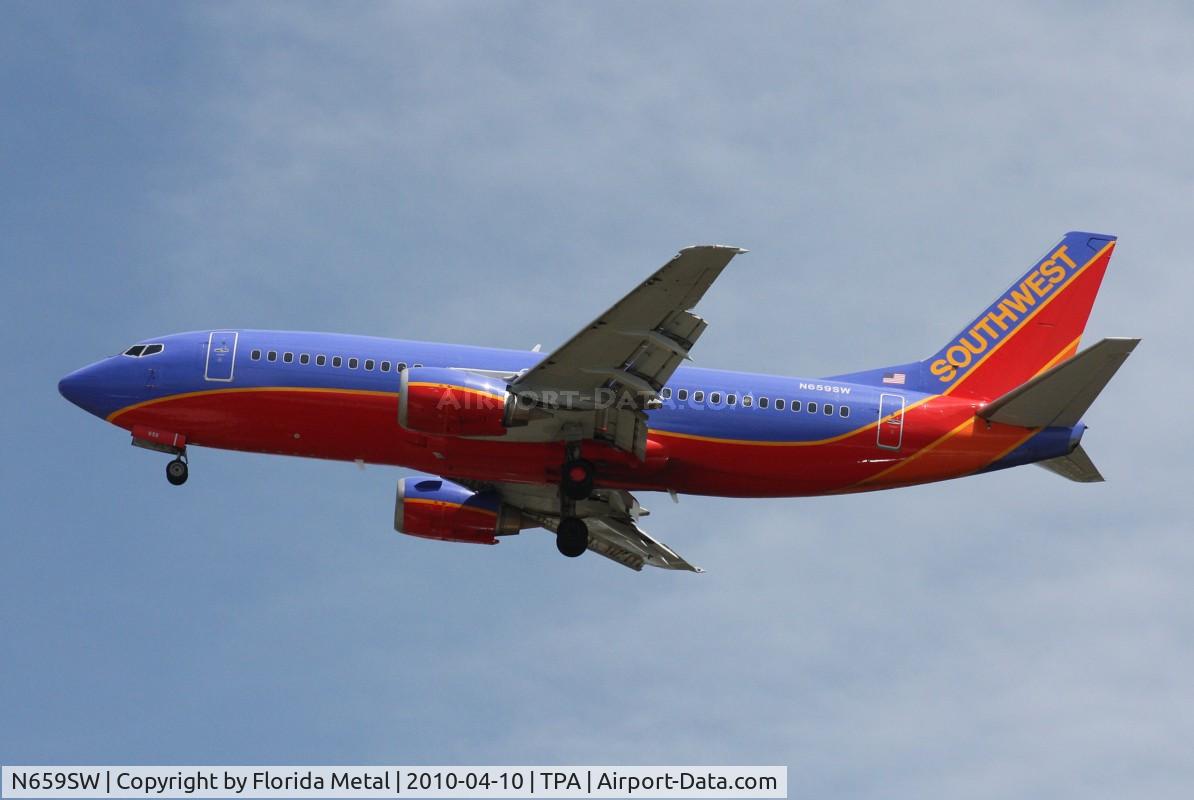 N659SW, 1985 Boeing 737-301 C/N 23229, Southwest 737
