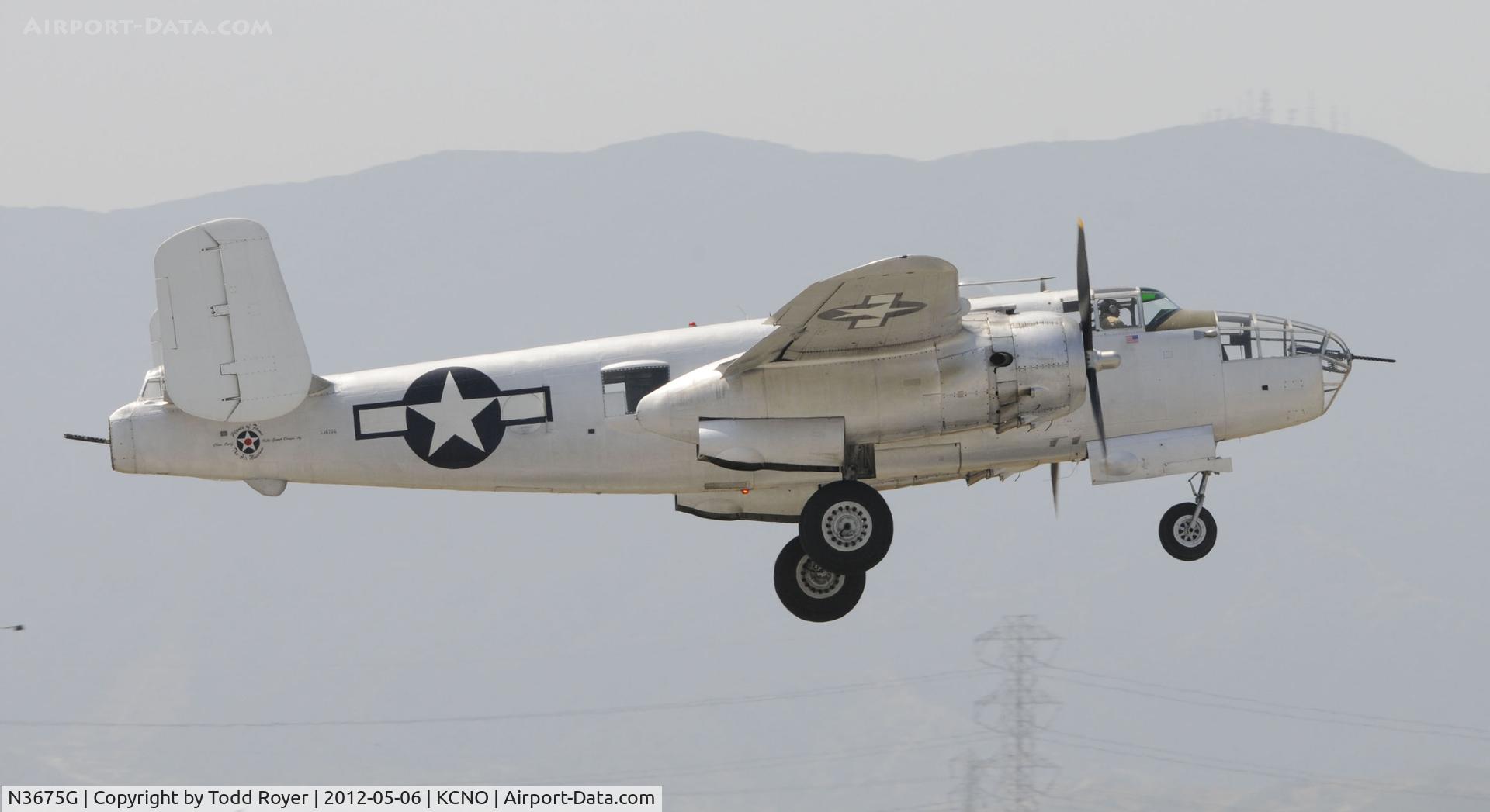 N3675G, 1944 North American B-25J Mitchell Mitchell C/N 108-33698, 2012 Chino Airshow