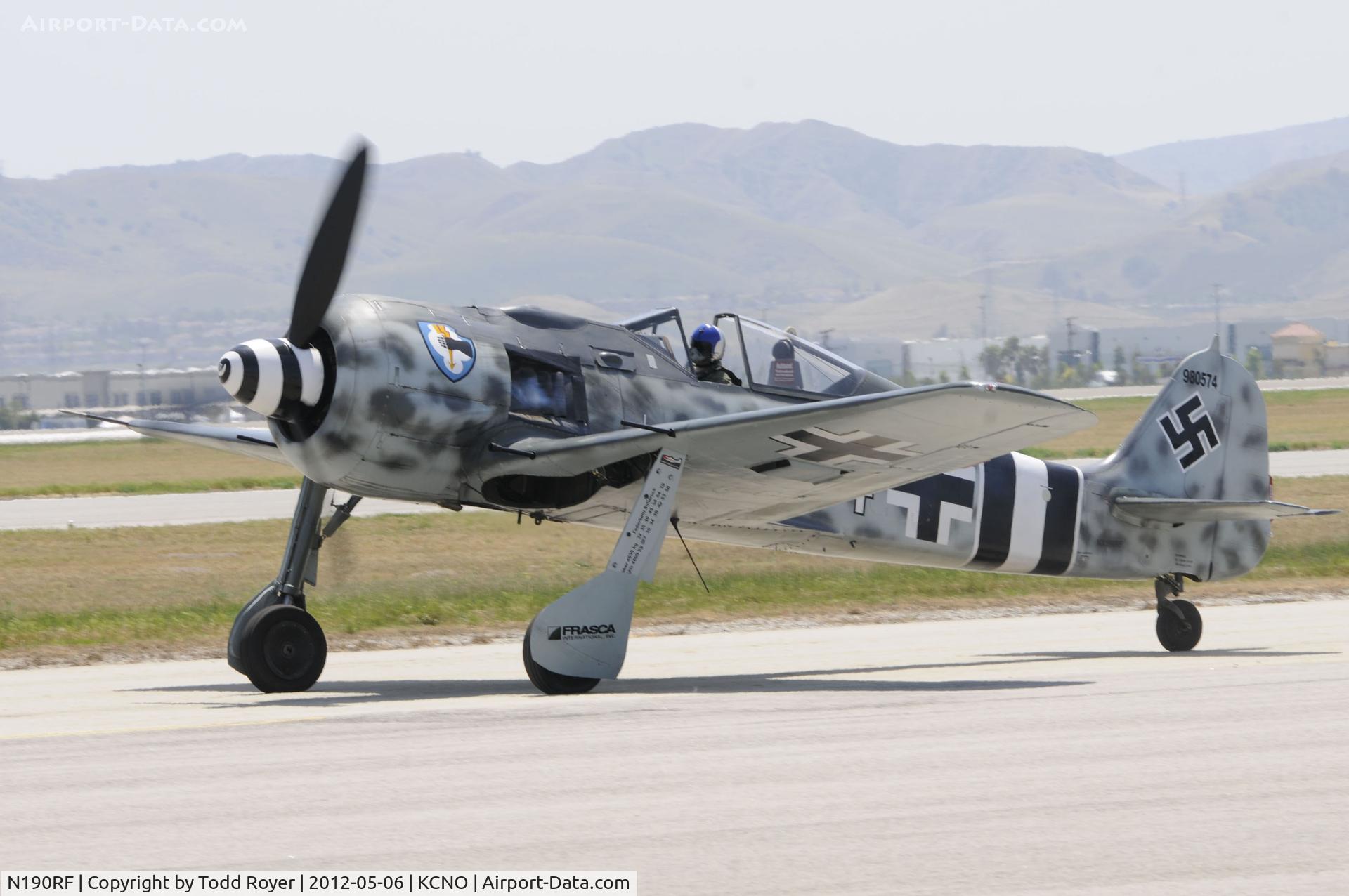 N190RF, Focke-Wulf Fw-190A-9 C/N 980 574, 2012 Chino Airshow