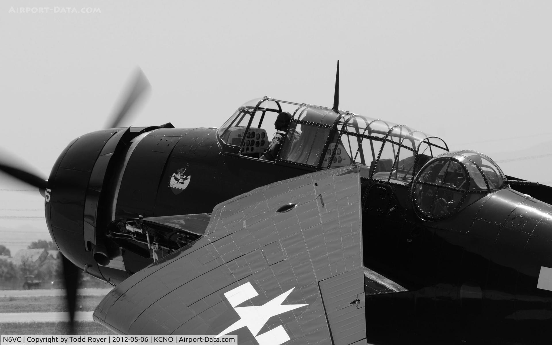 N6VC, Grumman TBM-3 Avenger C/N 53139, 2012 Chino Airshow