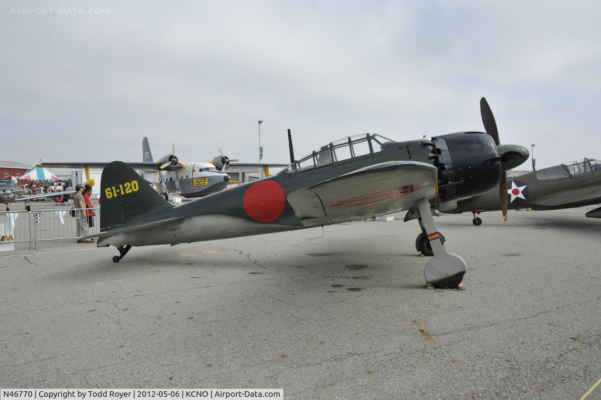 N46770, 1944 Mitsubishi A6M5 Reisen (Zero) C/N 5357, 2012 Chino Airshow