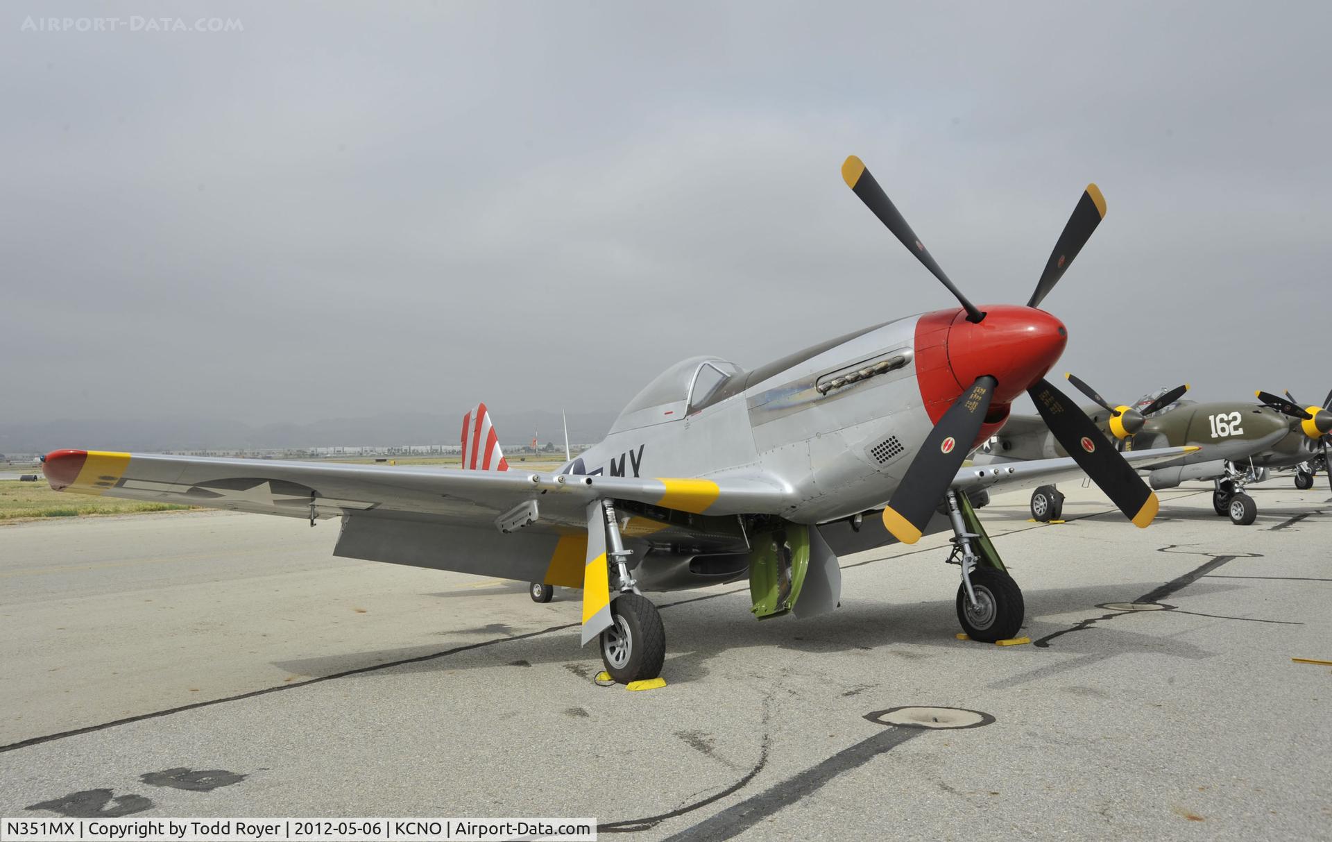 N351MX, 1944 North American P-51D Mustang C/N 122-40931 (44-74391), 2012 Chino Airshow