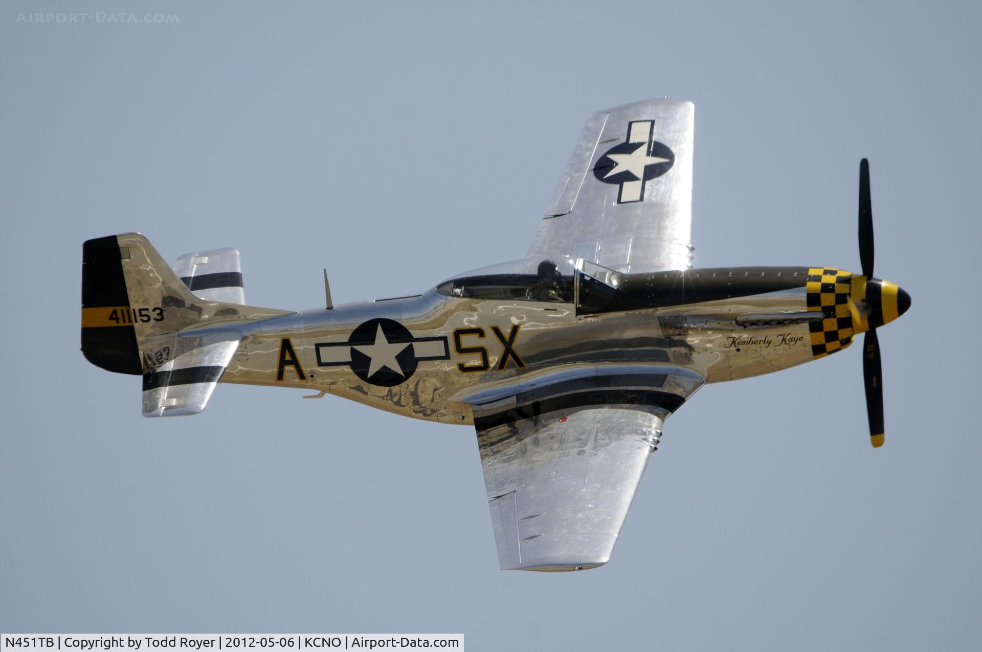 N451TB, 1944 North American F-51D Mustang C/N 44-11153, 2012 Chino Airshow