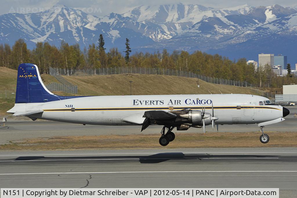 N151, 1958 Douglas DC-6B C/N 45496, Everts DC6
