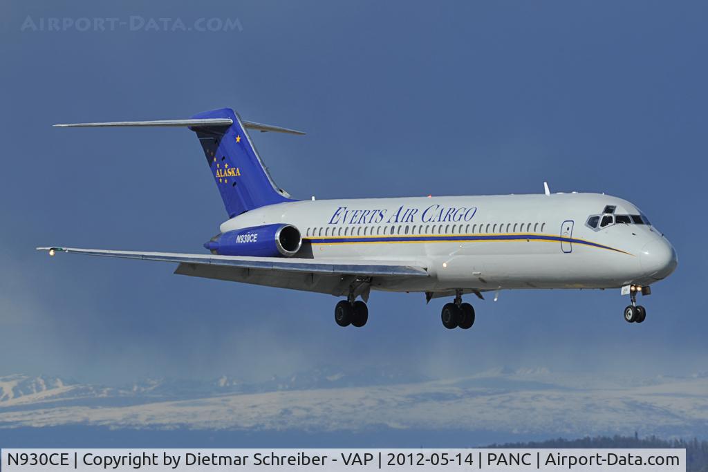N930CE, 1969 McDonnell Douglas DC-9-33F C/N 47363, Everts DC9
