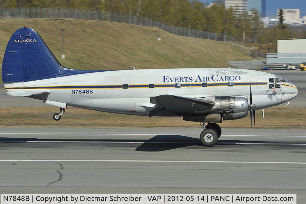 N7848B, 1942 Curtiss C-46R Commando C/N 273, Everts C46