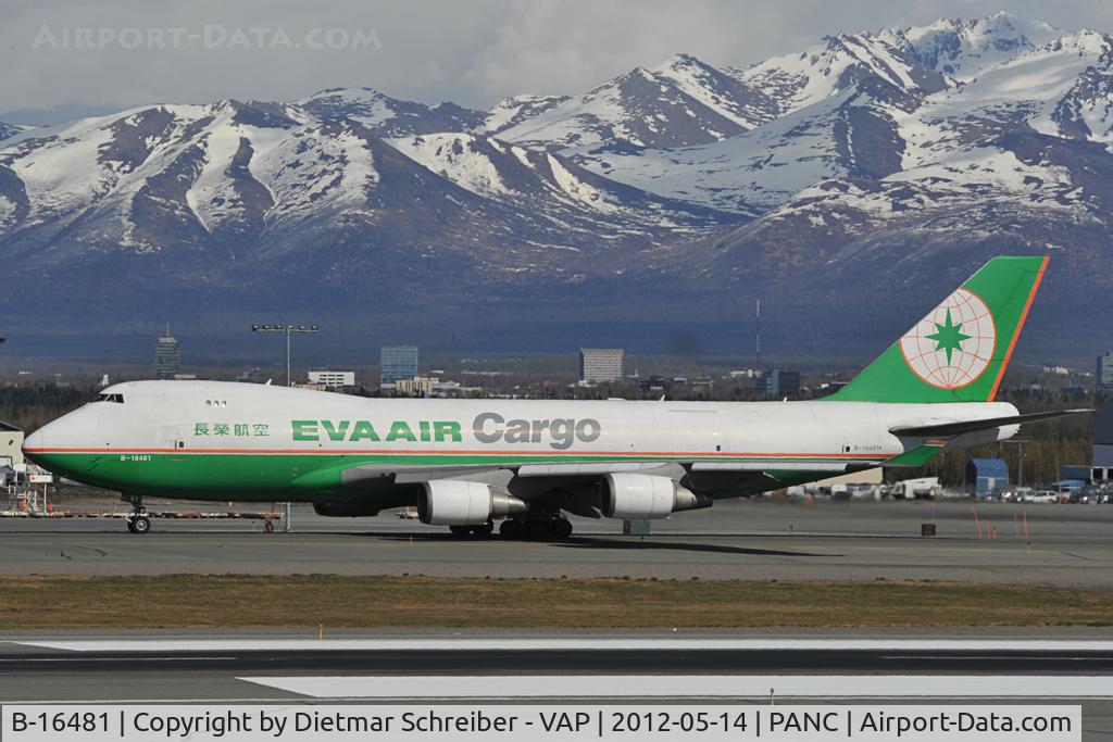 B-16481, Boeing 747-45EF (SCD) C/N 30607, Eva Air Boeing 747-400