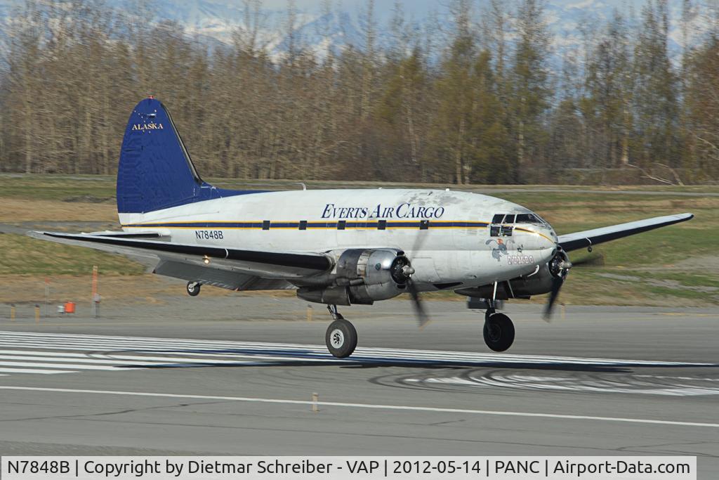 N7848B, 1942 Curtiss C-46R Commando C/N 273, Everts C46