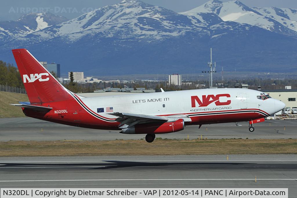 N320DL, 1984 Boeing 737-232 C/N 23092, Northern Air Cargo Boeing 737-200