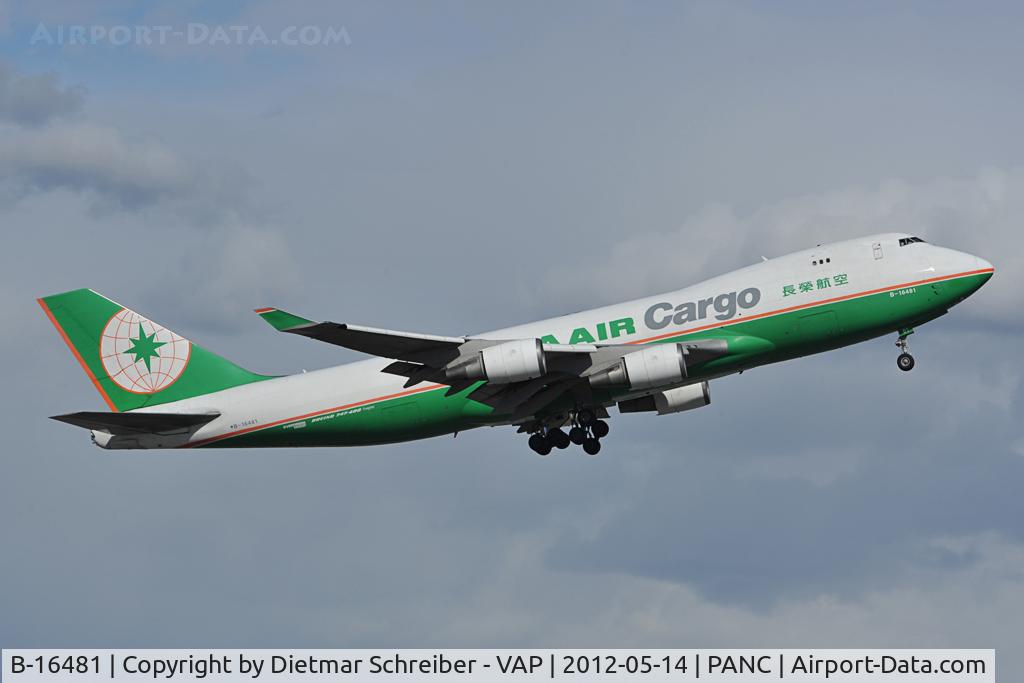 B-16481, Boeing 747-45EF (SCD) C/N 30607, Eva Air Boeing 747-400