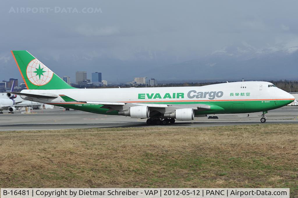 B-16481, Boeing 747-45EF (SCD) C/N 30607, Eva Air Boeing 747-400