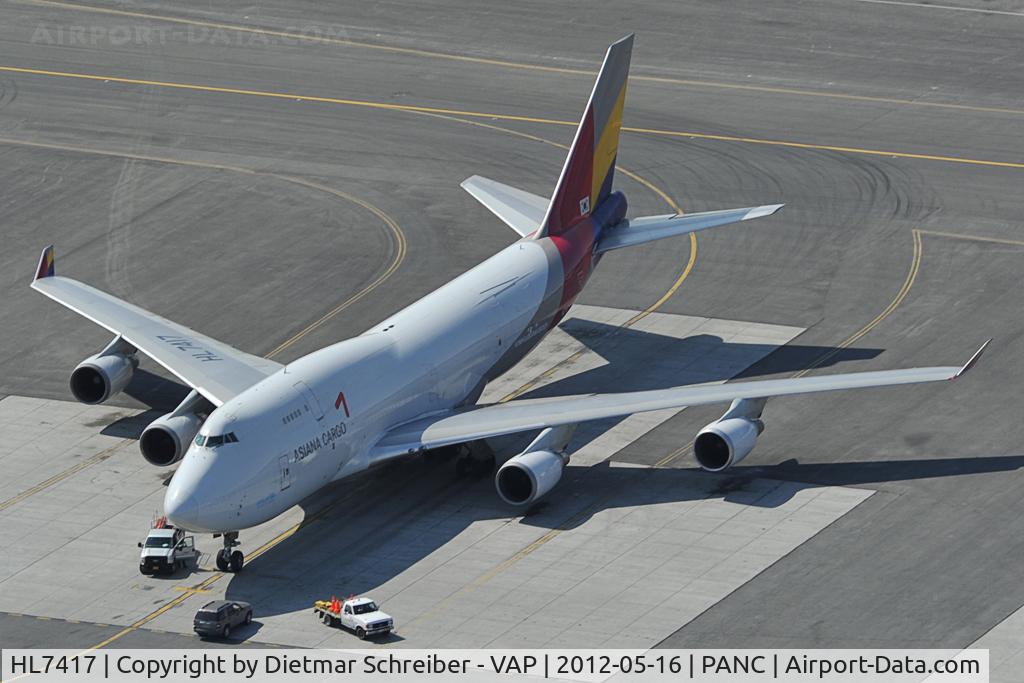 HL7417, 1993 Boeing 747-48EM(BDSF) C/N 25779, Asiana Boeing 747-400