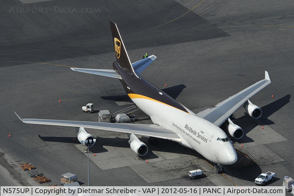 N575UP, 2008 Boeing 747-44AF C/N 35664, UPS Boeing 747-400