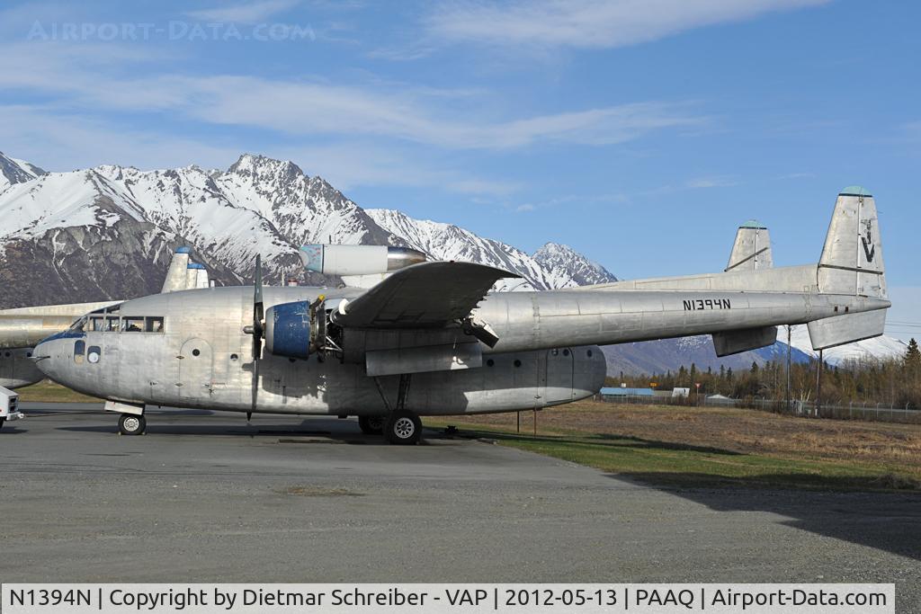 N1394N, 1953 Fairchild C-119F Flying Boxcar C/N 10840 (131673), Fairchild C119