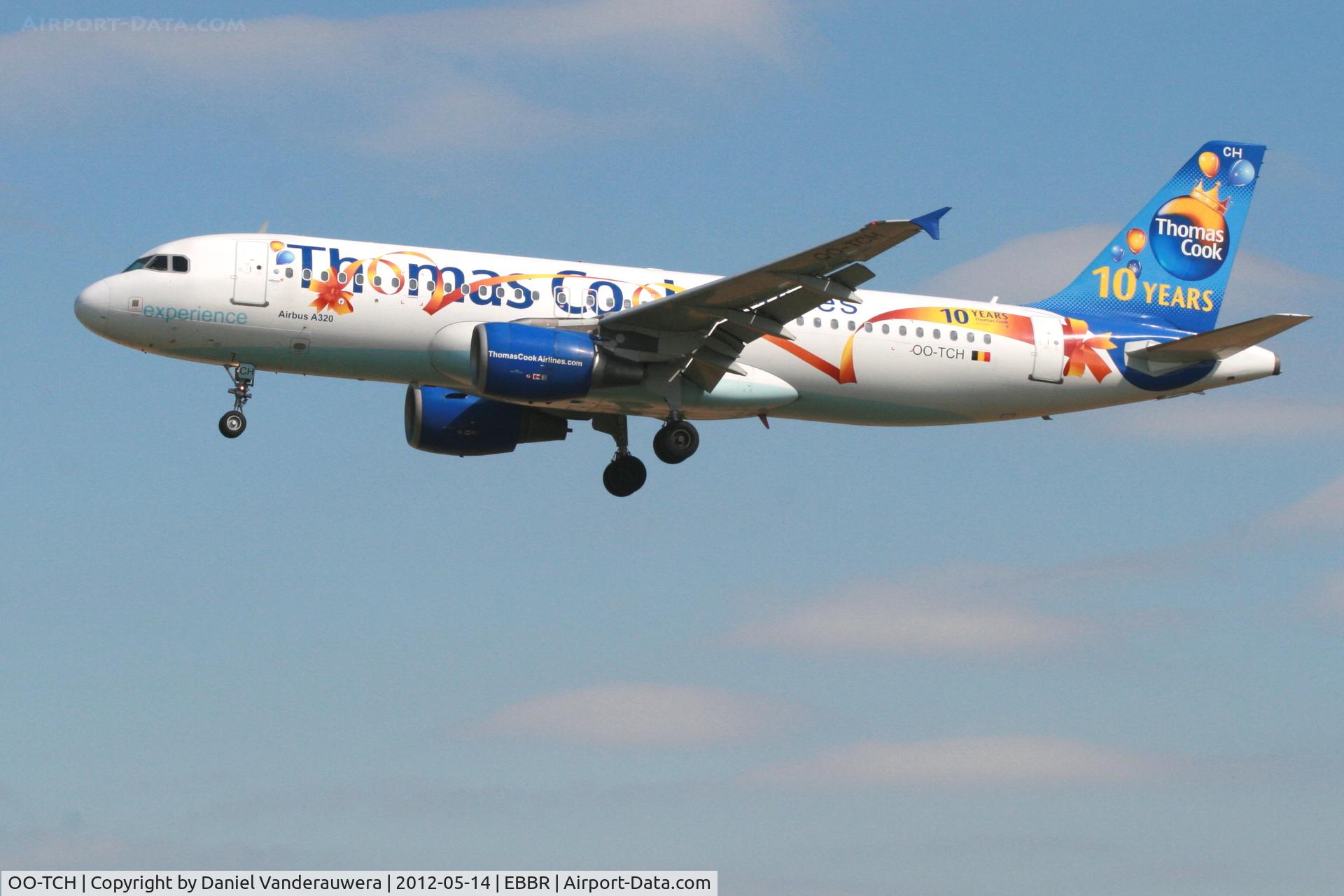OO-TCH, 2003 Airbus A320-214 C/N 1929, Arrival of flight FQ1483 to RWY 25L