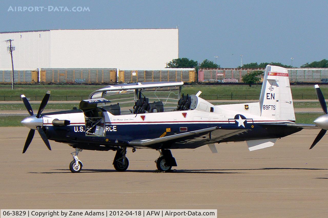 06-3829, 2006 Raytheon T-6A Texan II C/N PT-384, At Alliance Airport - Fort Worth, TX