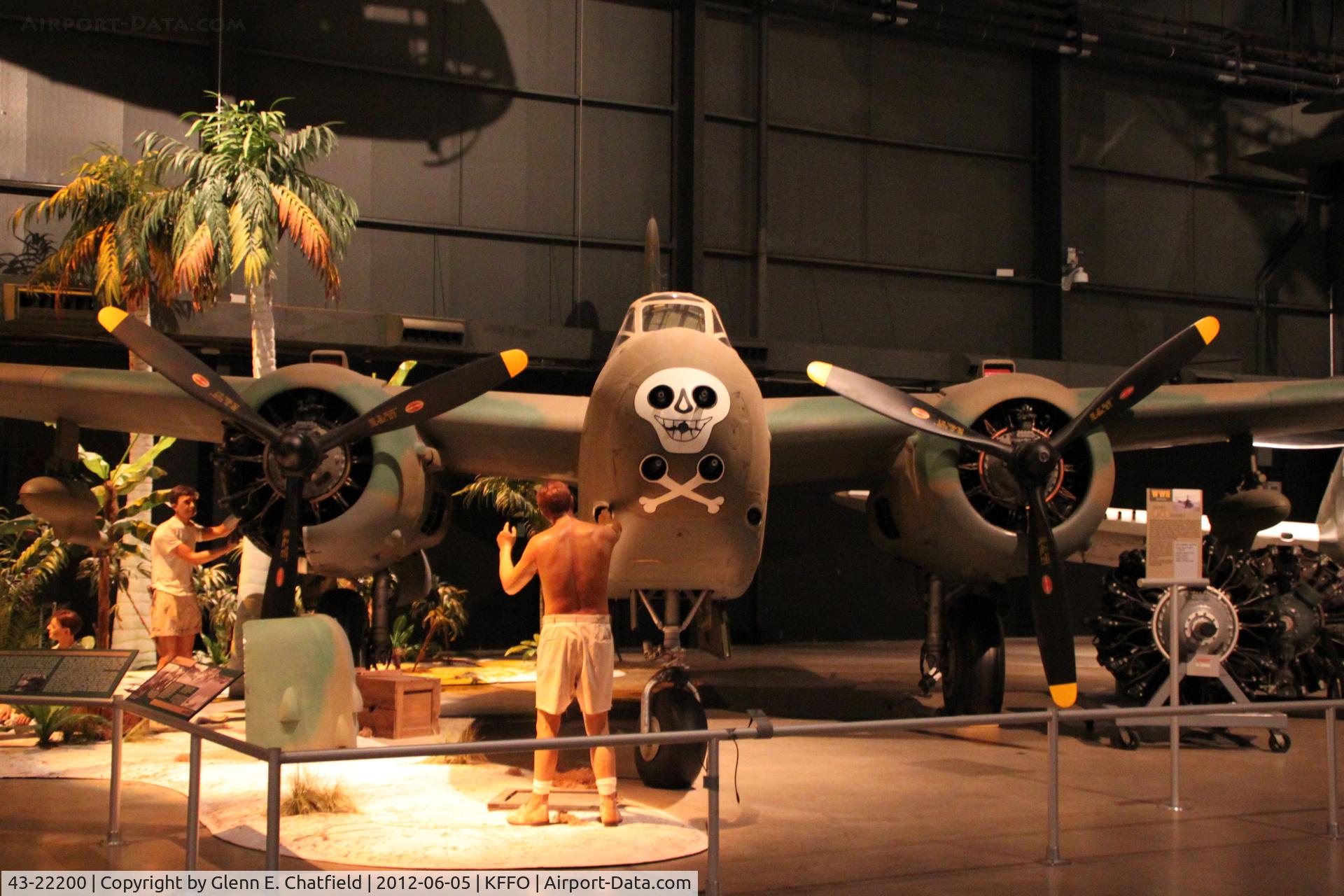 43-22200, 1943 Douglas A-20G Havoc C/N 21847, At the Air Force Museum