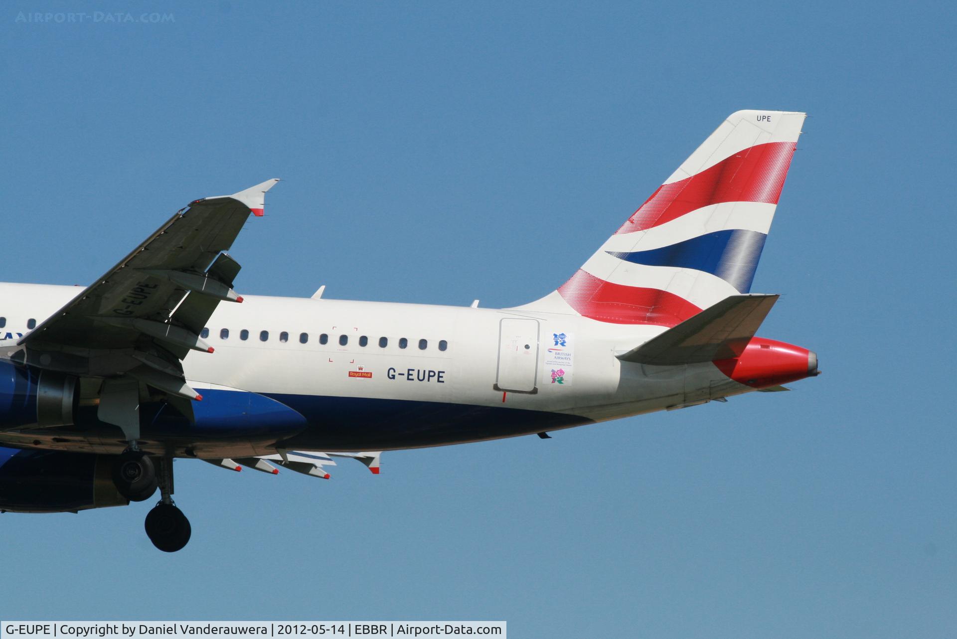 G-EUPE, 2000 Airbus A319-131 C/N 1193, New sticker