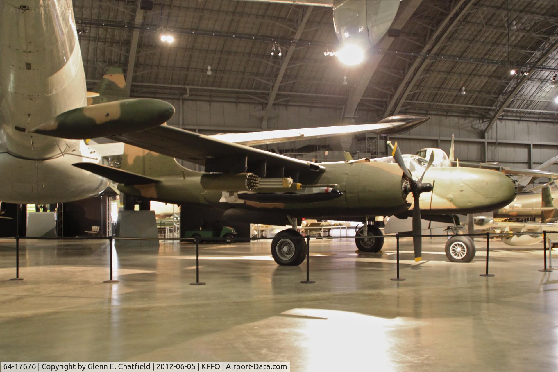 64-17676, 1971 Douglas-On Mark B-26K Counter Invader C/N 7309 (was 41-39596), At the Air Force Museum