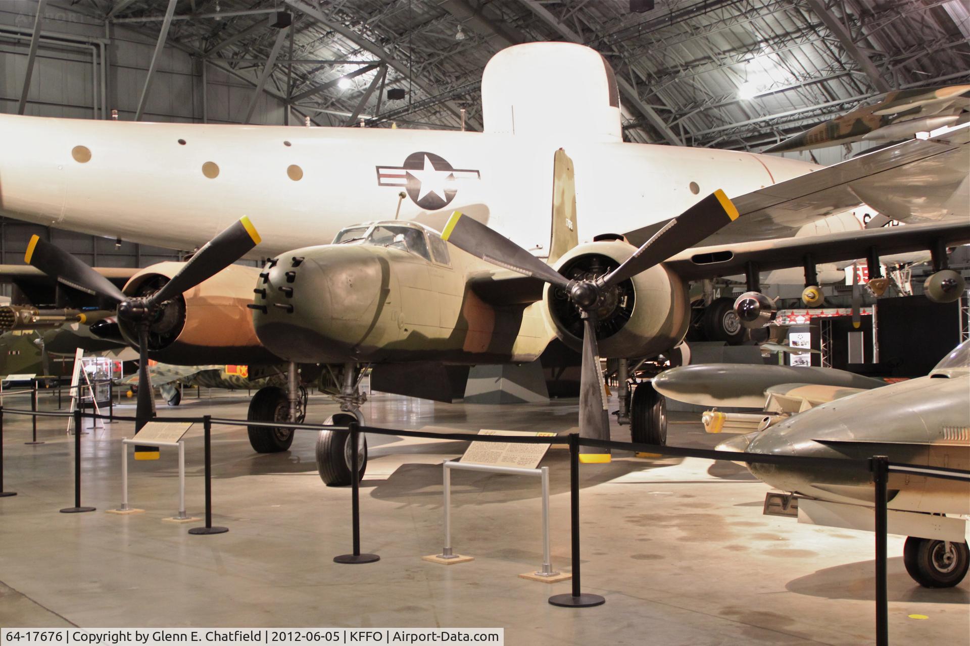 64-17676, 1971 Douglas-On Mark B-26K Counter Invader C/N 7309 (was 41-39596), At the Air Force Museum