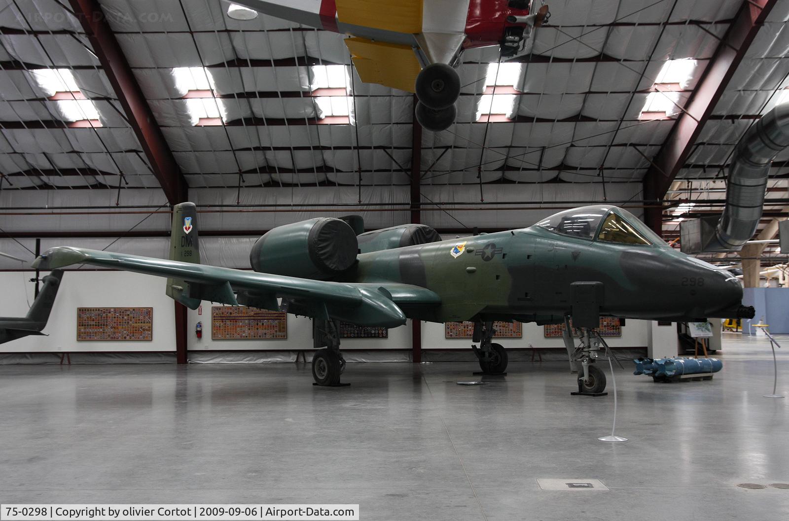 75-0298, 1975 Fairchild Republic A-10A Thunderbolt II C/N A10-0047, accurate paint scheme ?