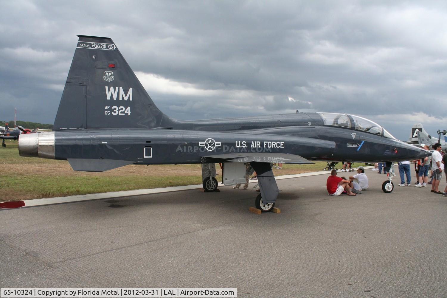 65-10324, 1965 Northrop T-38A-60-NO C/N N.5743, T-38A Talon