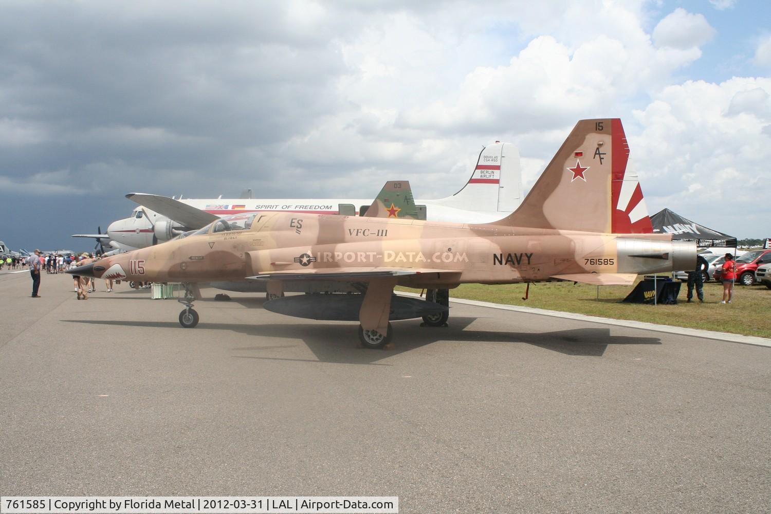 761585, Northrop F-5N Tiger II C/N L.1060, F-5 N Tiger II