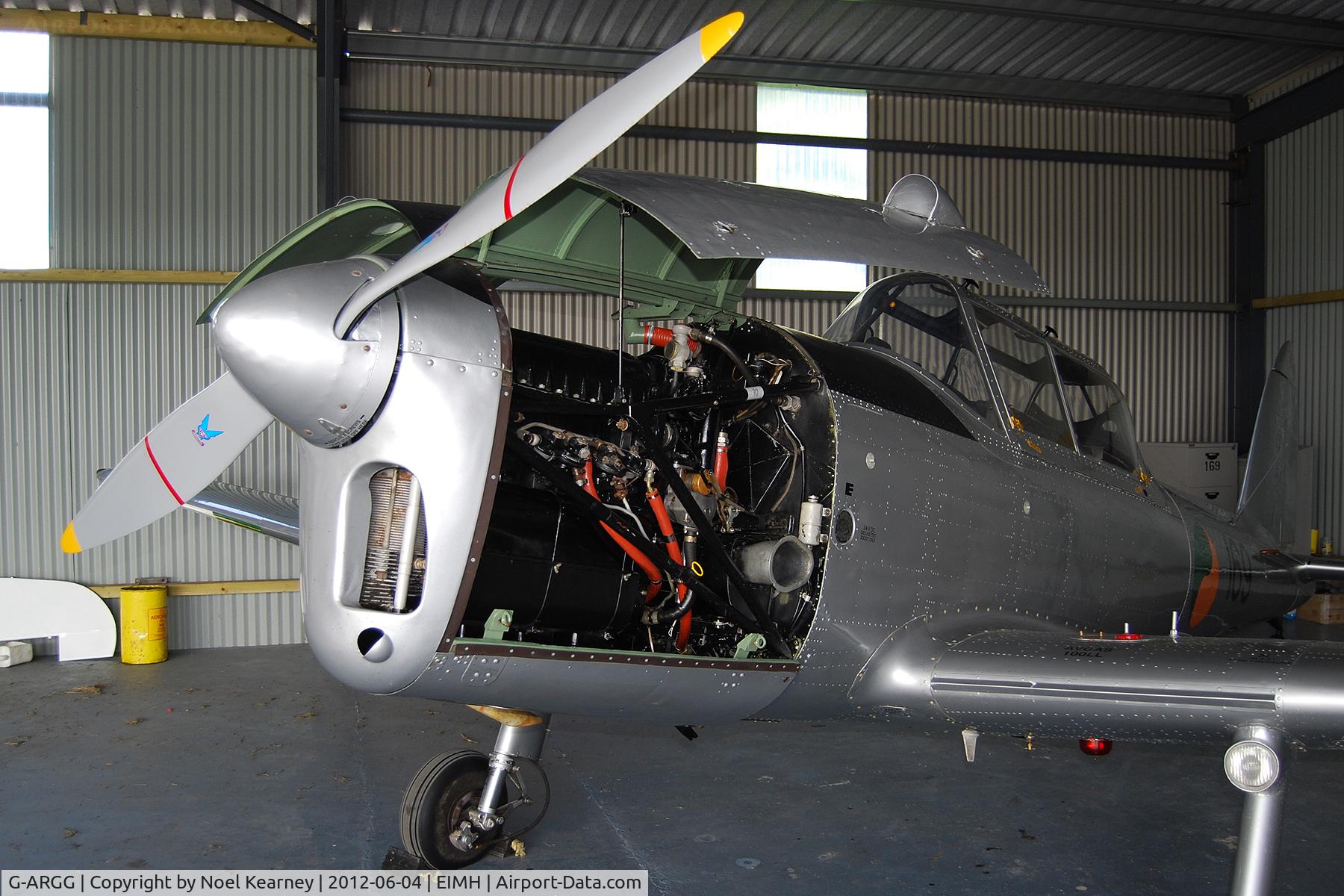 G-ARGG, 1951 De Havilland DHC-1 Chipmunk T.10 C/N C1/0247, Ballyboy Fly-in 04-06-2012