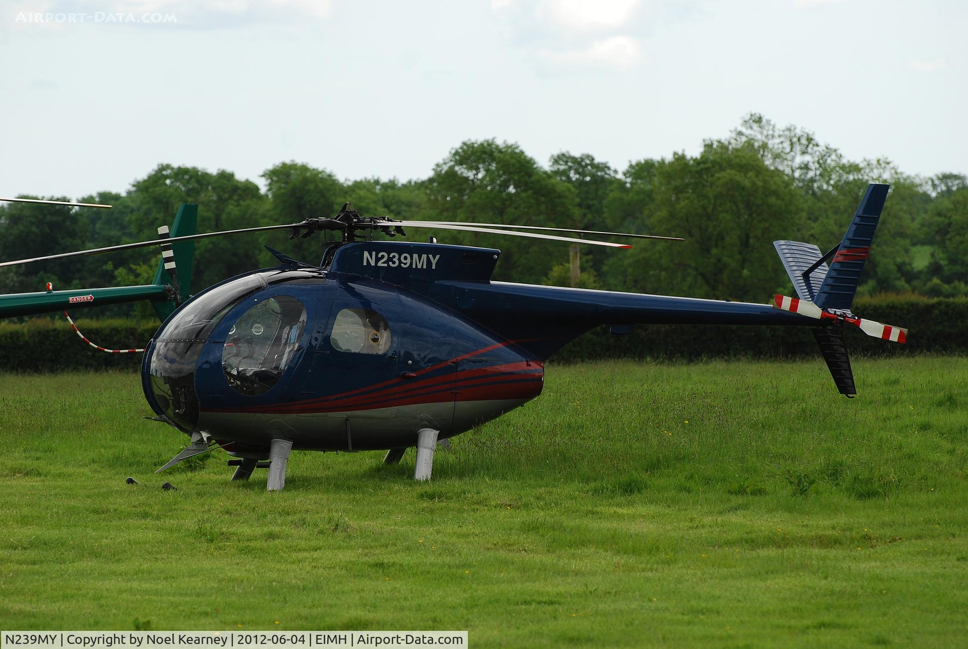N239MY, Hughes OH-6A Cayuse C/N 49-1132, Ballyboy Fly-in 04-06-2012
