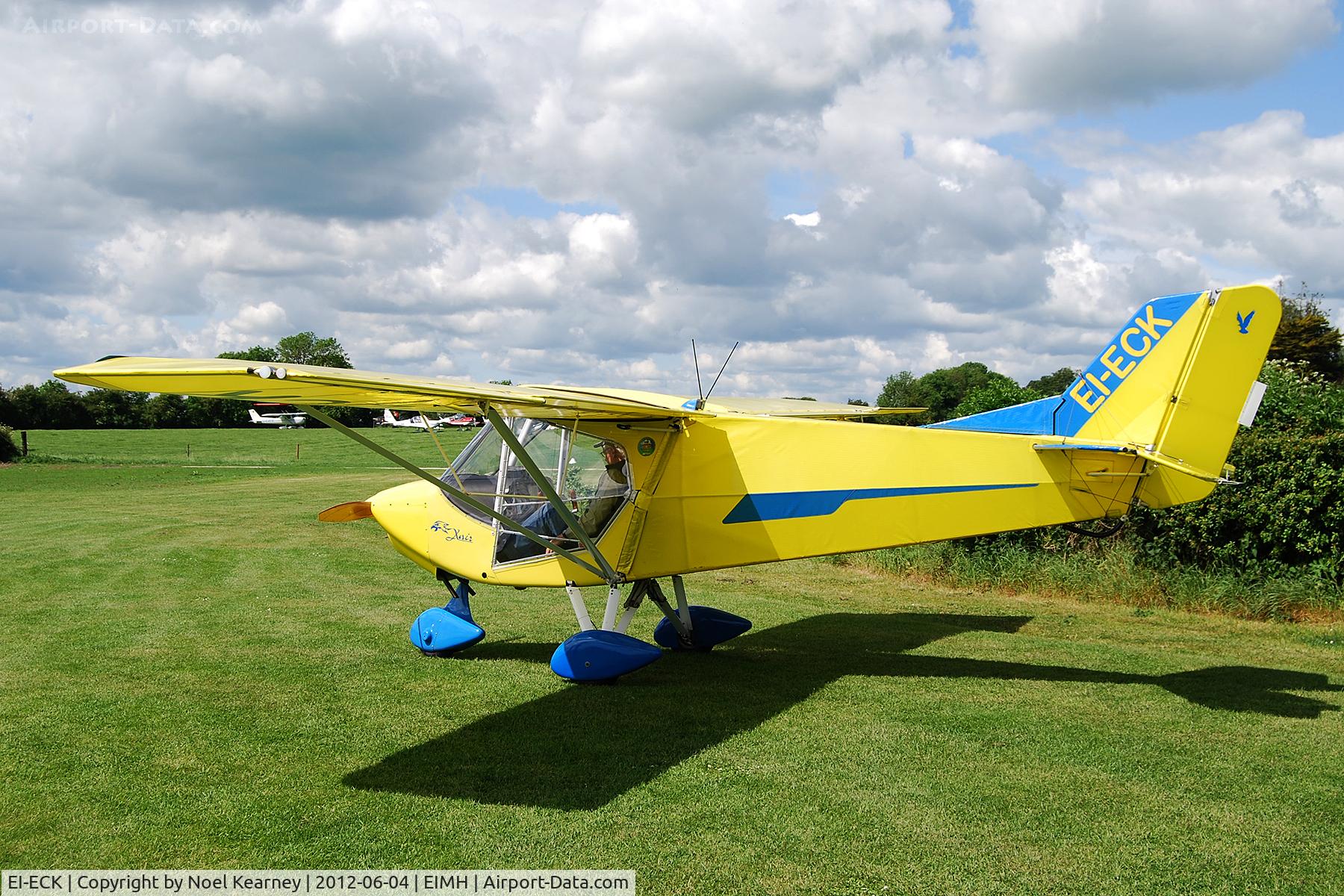 EI-ECK, 2008 Raj Hamsa X-Air Hawk C/N 1158, Ballyboy Fly-in 04-06-2012