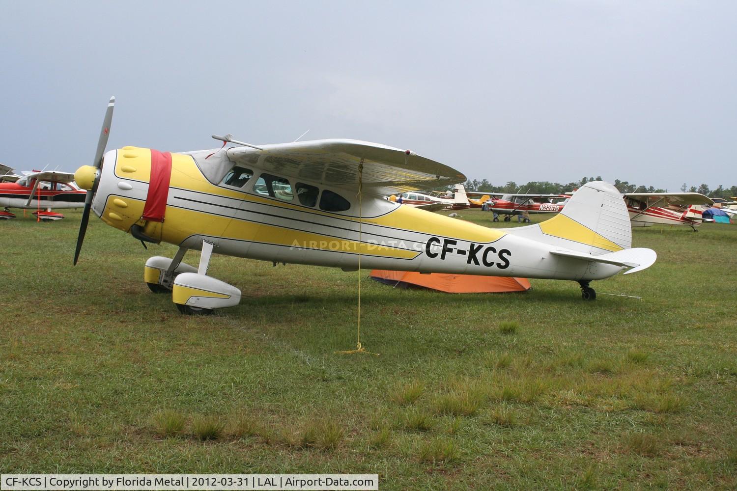 CF-KCS, 1947 Cessna 195 C/N 7034, Cessna 195