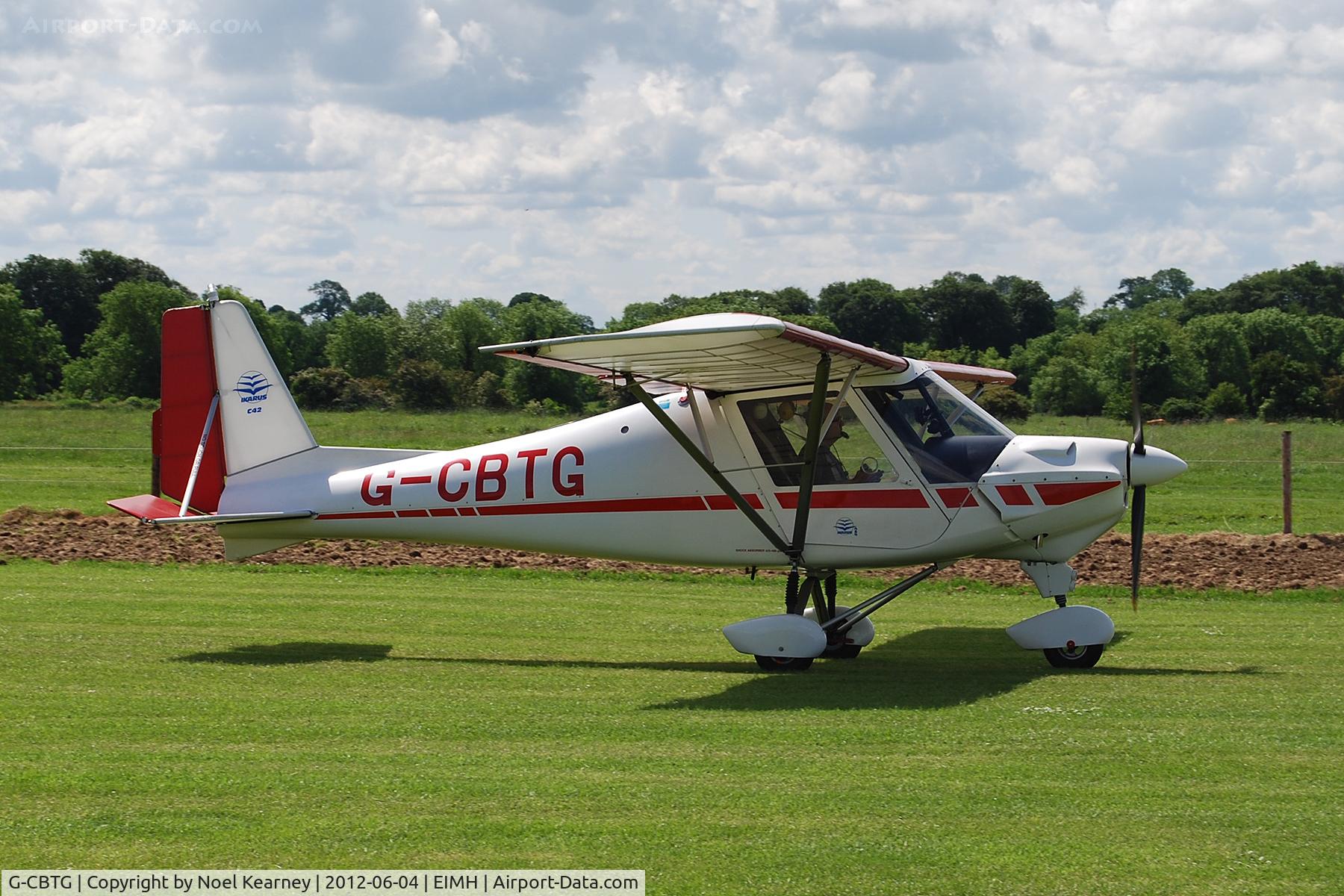 G-CBTG, 2002 Comco Ikarus C42 FB UK C/N PFA 322-13849, Ballyboy Fly-in 04-06-2012