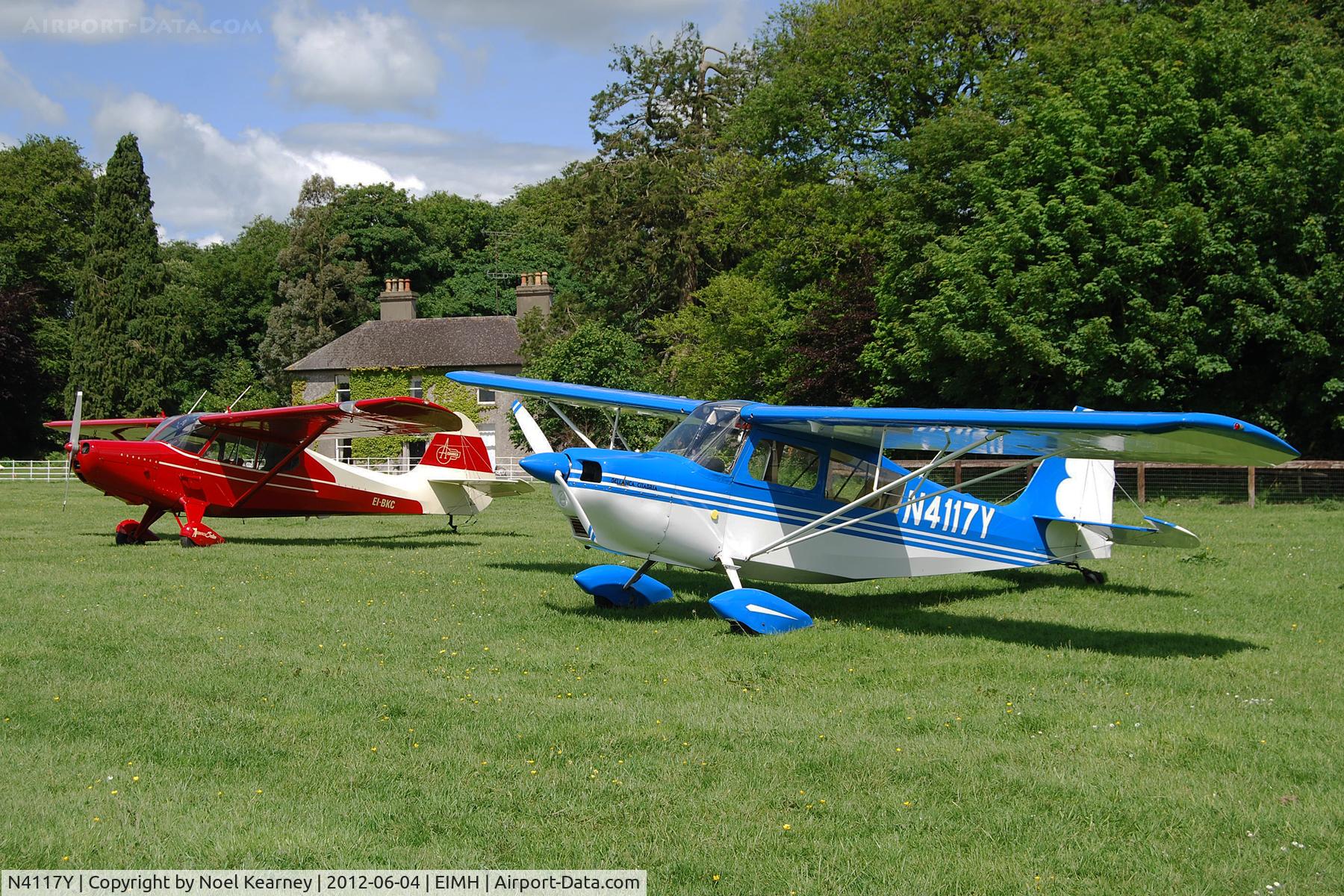 N4117Y, 1976 Bellanca 7KCAB Citabria C/N 592-76, Ballyboy Fly-in 04-06-2012